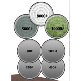 Kitchen Gadget Roller Sharpener Tungsten Steel Adjustable Angle Round (Option: Replace head10000-Grinding parameters)