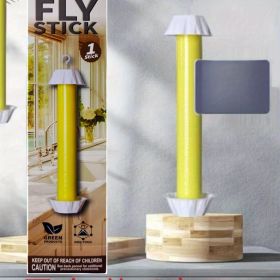 Indoor And Outdoor Sticky Fly Traps,Magic Fly Sticks,Odorless & Safe (Option: Yellow)